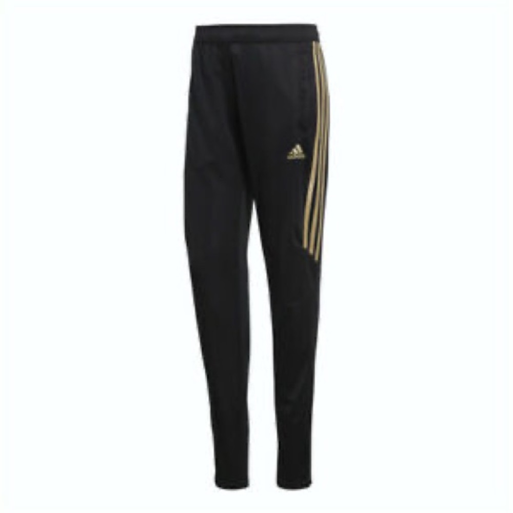 Adidas Women's TIRO 17 Training Pants Black/Gold